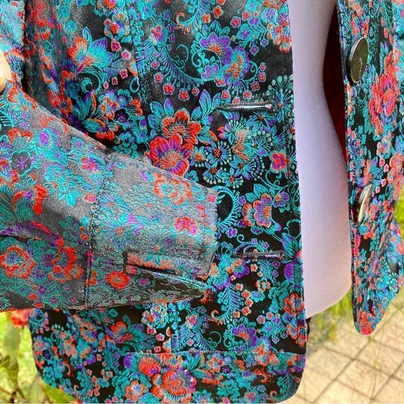 NEW BUTTON DOWN SINGLE BREASTED JACKET W/DROP POCKETS by DRAPER’S & DAMON’S PM - Picture 5 of 16